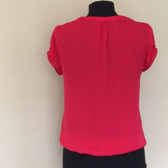 ZARA Short Sleeve Blouse - Picture 3 of 7